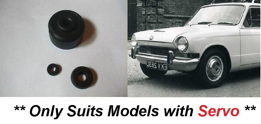 BRAKE MASTER CYLINDER REPAIR SEALS KIT (Triumph 1300TC Saloon) (** Servo Models Only**) (From Oct 1967- 70) 